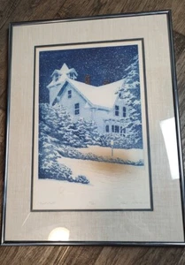 Stephen Sebastian Print "Night Light" 26/100 Signed Dated 1983 - Picture 1 of 18