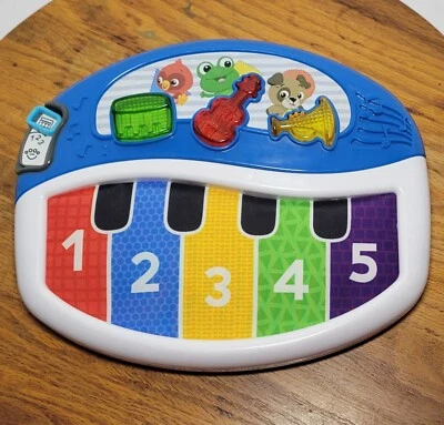 2012 Baby Einstein Discover and Play Piano in French Spanish and English - Image 1 of 4