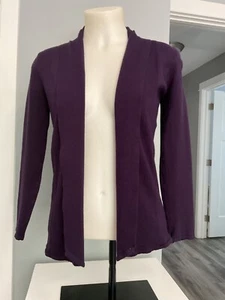 Carole Little size S no closure long sleeve cardigan sweater - Picture 1 of 4