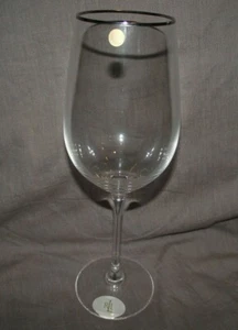 Ralph Lauren Hope Platinum Water Goblet/Glass with Tag - Picture 1 of 6