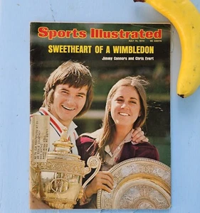 Sports Illustrated 15. Juli 1974 Conners Evert Wimbledon Pearson Petty Daytona - Bild 1 von 9