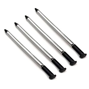 NUEVOS 3DS - 4x bolígrafos extensibles retráctiles de metal negro para Nintendo | FPC - Imagen 1 de 4