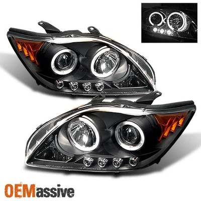 Se adapta a faros LED proyectores halo bisel negro Scion TC 2005-2007 IZQUIERDA+DERECHA 2006 Foto 1 de 2