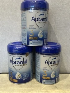 3 x Aptamil Advanced 3 Toddler Baby Milk Powder Formula, from 1-3 Year, 800g - Picture 1 of 6