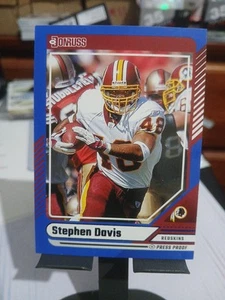 2024 Panini Donruss - Stephen Davis #64 Blu Prova di Stampa - Foto 1 di 4