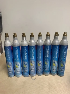 Repuesto cilindro vacío SodaStream 60L CO2 (lote de 8) VACÍO Foto 1 de 4