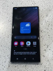 Samsung Galaxy S22 Ultra 5G Dual Sim 256gb Phantom Black - With Issue - Afbeelding 1 van 11
