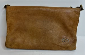 Bed Stu Crossbody Clutch Bag. Tan. Rustic. Pre Owned. - Picture 1 of 10