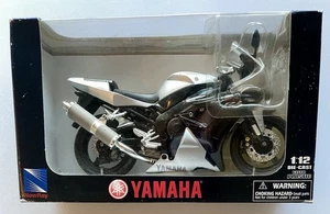 NewRay YAMAHA YZF-R1 scale 1:12 Black/Silver Die-Cast And Plastic 2002 Vintage - Picture 1 of 7