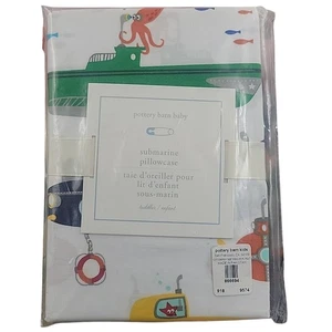Pottery Barn Kids Baby U-Boot Kissenbezug 100 % Baumwolle 16 Zoll x 24 Zoll - Bild 1 von 2