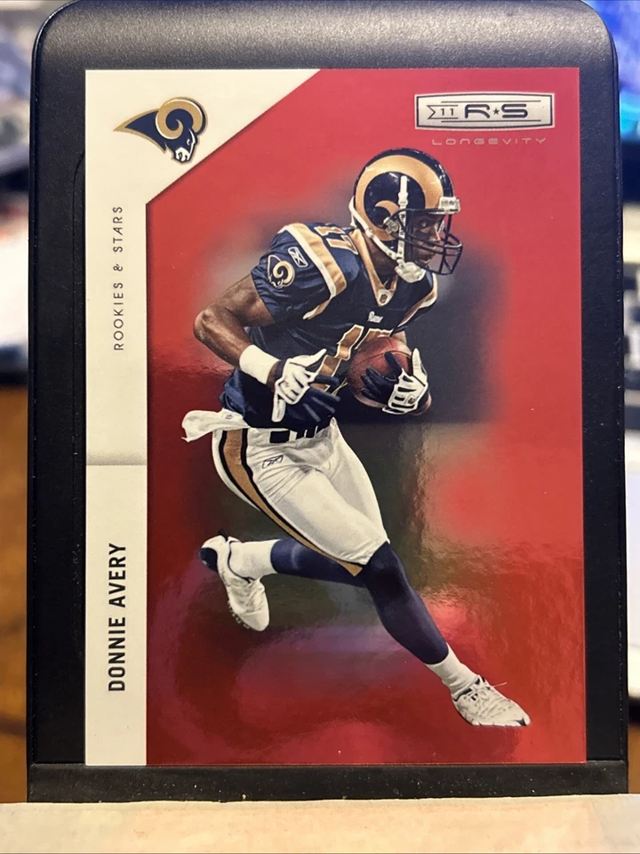 2011 Panini Rookies & Stars Longevity Ruby /150 Donnie Avery #134 - Image 1 of 2