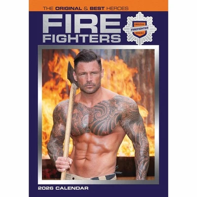 Firefighters A3 Calendar 2026 - PinUps - Month To View - Image 1 of 3
