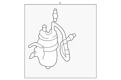 Genuine Mazda A/C Receiver Drier ZZC2-61-460 - Image 1 of 2