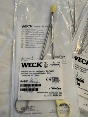 WECK 137111 Horizon Manual Load Ligating Clip Applier