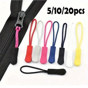 Premium Quality Zipper Pulls Zip pulls Zip Tags Zip puller 5/10/20pcs UK - Picture 1 of 14