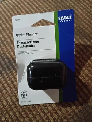 Vintage Cooper Wiring Devices Christmas Light Flasher Blinker Plug Outlet Eagle