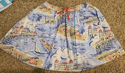 Mini Boden Girls Skirt Size 5-6 Nautical - Image 1 of 2