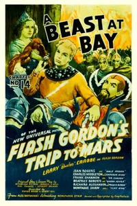 Flash Gordons Trip to Mars 1938 Chapter 14 A Beast at Bay Movie Poster - Picture 1 of 1
