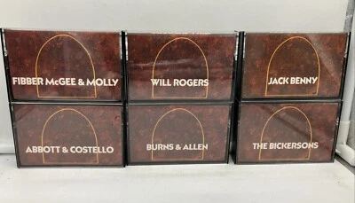 Comedy Superstars Humor Cassette Tape Set Box 50s Burns Abbott Rogers FREE SHIP - Image 1 of 3