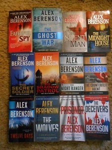 Alex Berenson The John Wells series 1-12 paperback Free Shipping - Picture 1 of 1
