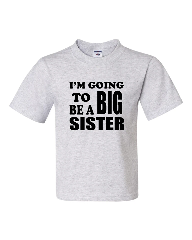 Camiseta I'm GOING TO BE A BIG BROTHER 2 niños talla 6 meses a 18-20 la mejor Foto 1 de 1