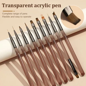 Nail Design Art Pen Construction Pen Brush Painting Brush Manicure Tools _ke - Picture 1 of 21