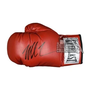 Mike Tyson Autographed Everlast Red Boxing Glove - BAS (Left) - Picture 1 of 1