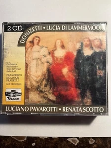 DONIZETTI LUCIA DI LAMMERMOOR LUCIANO PAVAROTTI RENATA SCOTTO - LIVE OPERA 2 CD - Foto 1 di 4
