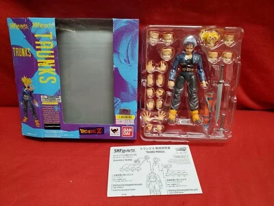 Figura de acción Dragon Ball Z Trunks S.H.Figuarts BANDAI CIB completa como nueva DBZ Foto 1 de 4