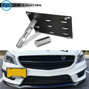 Plastic License Plate Bracket Suit For Mercedes-Benz GLK GLC GLA C E 2010-2020 - Picture 1 of 10