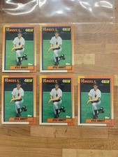 Kyle Abbott  5 CARD LOT   1990 Topps RC  Angels Mint Cond Draft Pick