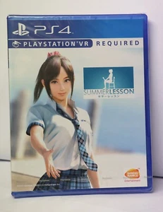 PS4 Game - Summer Lesson Hikari Miyamoto VR - New & Sealed - Picture 1 of 3