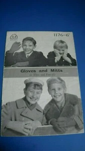 Patons Child's Gloves & mitts Knitting Pattern 1176 - Picture 1 of 1