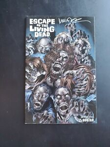 ESCAPE OF THE LIVING DEAD TPB SIGNED! Sequel to the ZOMBIE CLASSIC!Horror  OOP