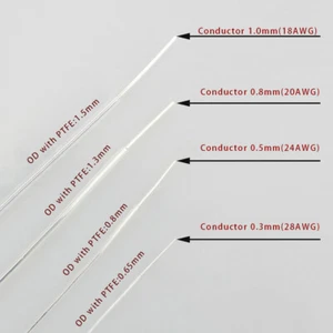 Audiocrast Solid Core 18 AWG 1.0mm OCC 6N Pure Silver Hook Up Wire Audio Cable - Picture 1 of 7
