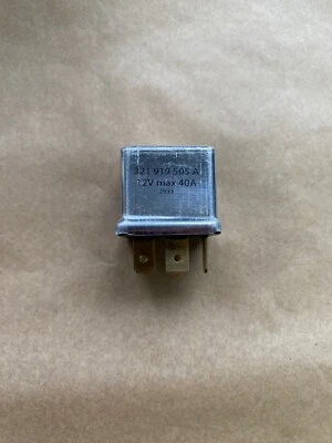 Relay 321919505A Fuel Pump Control Unit, T3 Radiator Fan - Image 1 of 4