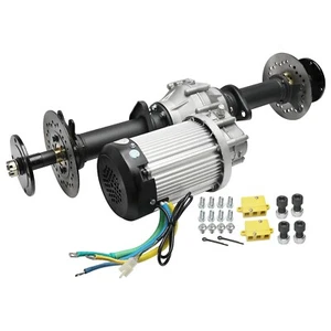 32 Zoll Go Kart Hinterachs Differential Achssatz 60V 3000W Motor Golfcart 4 Räder - Bild 1 von 12
