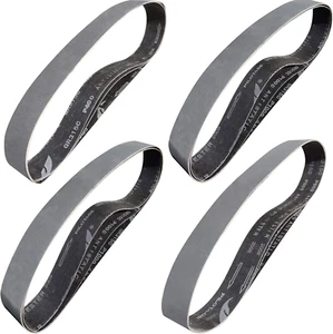 12 Pack 2 X 42 Inch Silicon Carbide Sanding Belts Set - 400 600 800 1000 Grits H - Picture 1 of 12
