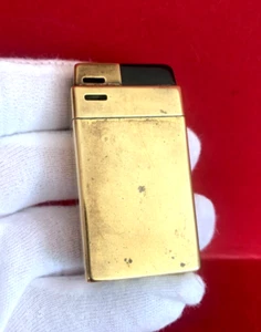CONSUL LIGHTER SOLID BRASS BRIQUET ACCENTINO FEUERZEUGH VINTAGE MADE W.GERMANY - Bild 1 von 11