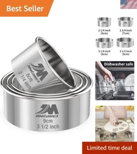 Profi 4-teiliges Ausstech- und Keksausstecher-Set - perfekte Größe Präzision - Bild 1 von 8