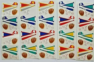 Vintage Mrs Grossman Sticker Mods Baseball 19 Quadrate Sammeln - Bild 1 von 2