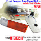 Mitsubishi Starda Storm Mk L200 1995-2005 Triton Front Bumper Turn Signal Lights