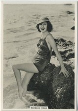 Barbara Read 1938 BAT Modern Beauties XL Tobacco Card Series 5 #26