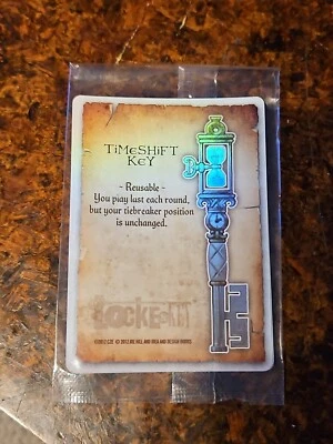 Locke and Key IDW comic 2012 Wondercon TIME SHIFT key trading CARD - Image 1 of 2