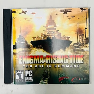 Enigma: Rising Tide - You Are In Command (PC, 2003) Windows 98 / ME / 2000 / XP - Foto 1 di 5