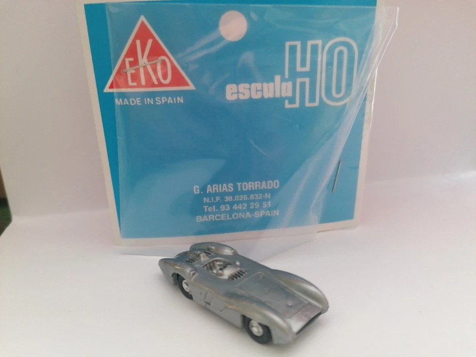 EKO 2049 Mercedes W196 (streamline) argento scala H0  - Immagine 1 di 1