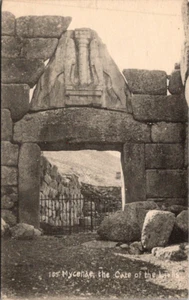 MYKENE Tor der Löwen GRIECHENLAND Postkarte - Bild 1 von 2