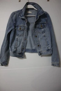 Kookai blue denim jacket size 36 - Picture 1 of 2