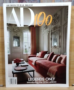 Architectural Digest JANUARY 2024 Legends Only Introducing the 2024 AD100 - Picture 1 of 20