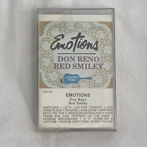 Emotions by Don Reno & Red Smiley (1976 Cassette Tape) RARE SEALED!! - Picture 1 of 5